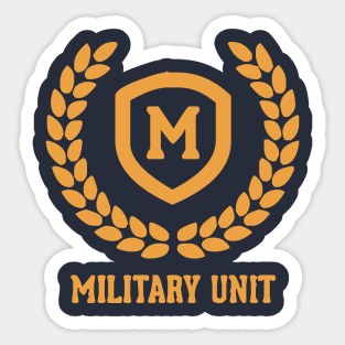 Military unit Sticker